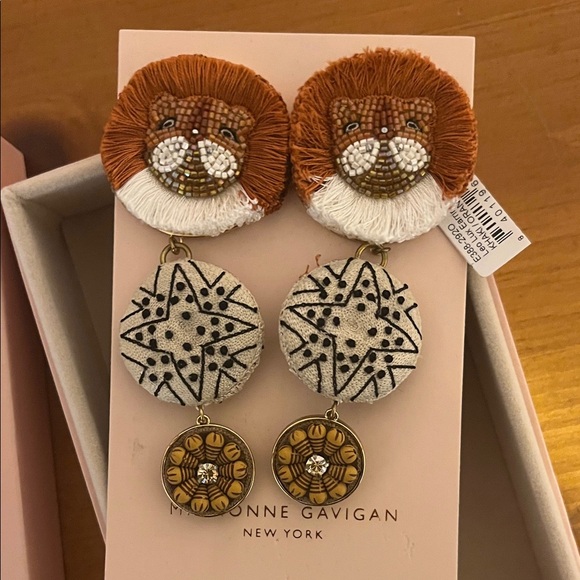 Mignonne Gavigan Leo Luxe Earrings NWT - MG Box included - Picture 4 of 5